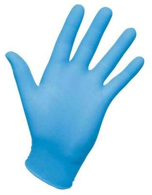 Simply Gloves Vinyl Multi-Purpose Gloves, Powder Free, Disposable, Extra Strong - Box of 1000 - Clear (Large)