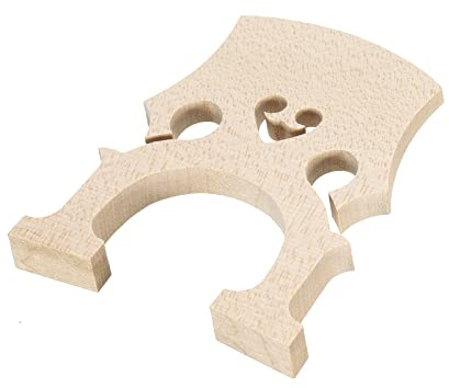 sourcing map 1/2 puente de violonchelo madera de arce para piezas de instrumento de repuesto de violonchelo 1/2