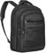 STILORD 'Keno' zaino in pelle per laptop 15,6 pollici zaino business uomo e donna zaino da ufficio zaino in pelle borsa da ufficio pelle, Colore:nero