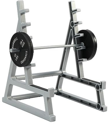 Langhantelständer Stifthalter, Kniebeugenständer Stifthalter für Fitness-Enthusiasten und Gewichtheben-Fans, Fitness-Themen-Dekorationen, Geschenk, lustiges Schreibtischzubehör (wie abgebildet)