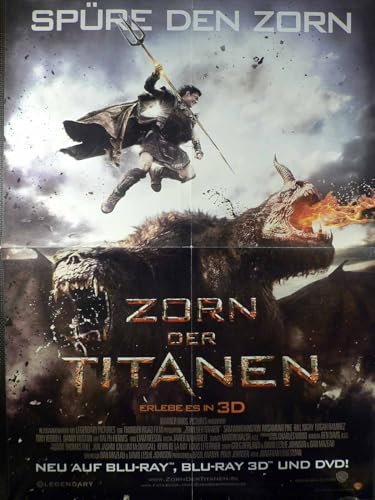 Zorn der Titanen - Rosamund Pike - Lily James - Videoposter A2 60x42cm gefaltet