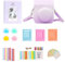 Aisnyho Kit de accesorios 9 en 1 para cámara instantánea Fujifilm Instax Mini 12 con funda para cámara, álbum de fotos y marcos, marco para colgar en la pared, filtro de color, Tejido degradado