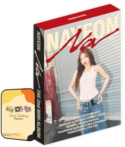 Nayeon (TWICE) Album - NA C Ver.+Pre Order Benefits+BolsVos Exclusive K-POP Giveaways Package