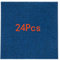 Self Adhesive Carpet Tile, Easy to Peel and Stick Carpet Floor Tile - 24 Tiles/24 sq Ft. (24Pcs-Blue)