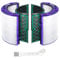360° Glass HEPA Filter and Activated Carbon Filter for Dyson Pure Cool TP04 HP04 DP04 TP05 DP05 Air Purifying Tower Fan, H13 True HEPA&Activated Carbon Replacement Filter for Dyson Air Purifiers Fan