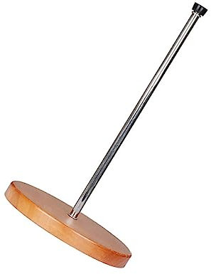 VINTORKY Wine Decanter Storage Holder Solid Wood Base, Removable Carafe Drying Rack Stand for Bar Use, Sturdy Decanter Drainer Holder Suitable for Wine Carafe Drying Random Color