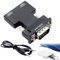 Bansusu 1 Set Vga to Hdmi Cable 1080P 60Hz Jack Stereo Audio Video Output Hdmi to Vga Adapter Converter Connector Adapter Vga to Hdmi Converter for Monitor Tv Computer Laptop Pc Projector and More