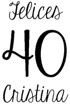 CALLE DEL REGALO Pack de dos Copas de vino personalizadas | Copas de vino de cristal de 58 cl | Copas personalizadas con la edad y el nombre | (EDAD, 2 COPAS)