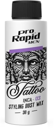 Pro Rapid Tattoo Series Inca 03 Hair Styling Powder Wax 30 g - Mattierend, Texturgebend, Verdichtend, Volumengebend
