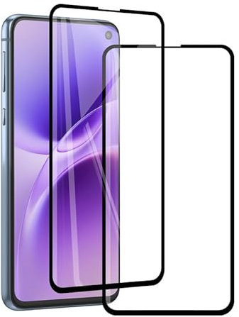 2 Stück HD Klar Glas Displayschutz für Samsung Galaxy S10e Panzerfolie, Anti-Blasenfrei Schutzfolie für Panzerglas Samsung Galaxy S10e Schutzglas,Anti-Staub Display Glass
