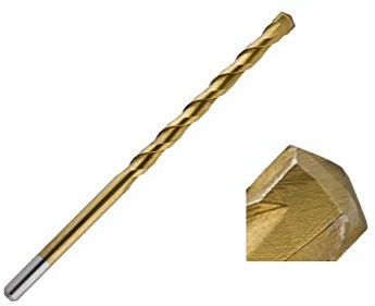 UK Drills 13.0mm x 400mm Extreme Concrete Masonry Drill Bit Titanium Coated