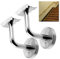 2 x Edelstahl Handlauf Treppe Wand Klammern Hand Halterung Bannister Unterstützung