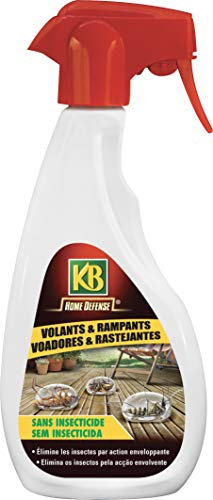 KB HOME DEFENSE HDMIXPAL Pulvérisateur Insectes Volants & Rampants sans Insecticide 500ml - Elimine Les Insectes par Action enveloppante - sans Odeur et ne tâche Pas