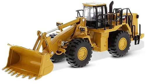 Caterpillar Diecast Masters 85697 988H - Veicolo da Costruzione Cat, in Scatola con finestrella, Scala 1:64, Circa 19,8 x 5,9 x 6,8 cm, Adatto per Collezionisti e Come Regalo