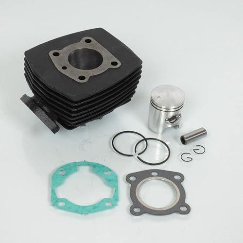 Cylindre Cyclo Compatible avec Peugeot 103 mvl-SP, spx-rcx, Vogue air Fonte Fixation Bride (avec Joints) -p2r-