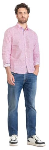 Le Temps des Cerises Chemise Brotel Rose à Motif Fleuri
