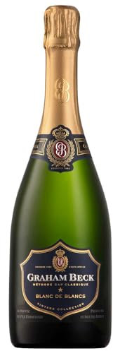 Graham Beck Cap Classique Blanc de Blancs 2018 | Halbtrocken | Schaumwein aus Südafrika (0.75l)