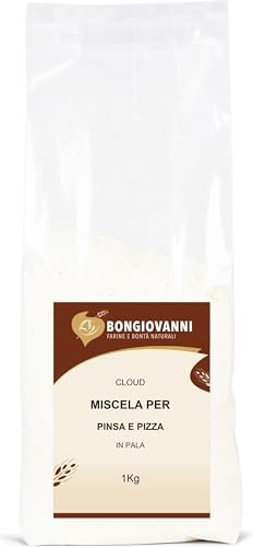 BONGIOVANNI FARINE E BONTA' NATURALI Cloud - Miscela naturale per Pinsa e Pizza in Pala 1Kg
