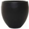 VIVANNO Blumentopf Fiberglas Pluto Anthrazit (40x40 cm)