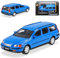 Cararama Volvo V70 Break Kombi Blau 2. Generation 2000-2007 1/43 Modell Auto mit individiuellem Wunschkennzeichen
