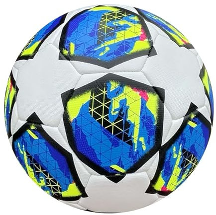 SAVOSWEET 2024 League Football, League Ball 2024, Fußball Champions, Fußball Fanartikel Fußballliebhaber Geburtstagsgeschenk Regulär Nr. 5 Ball, Kinder Leichter Trainingsfußball für Jungen/Mädchen