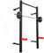 K-Sport: PROFI Langhantelablage Wall Rack | Squat Rack Extrem Belastbarer Kniebeugeständer | Premium Bis 350kg Belastbar Mit Klimzugststange für Die Wand