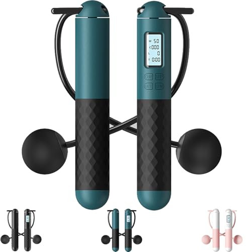 PICKONA corde a sauter sport - corde a sauter sans fil, corde a sauter sport sans fil, corde a sauter sport compteur, corde a sauter compteur, corde à sauter portable pour hommes et femmes