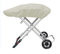 GLFLOW Cubierta de parrilla para barbacoa de gas portátil 210D Oxford tela resistente a la intemperie cubierta de protección beige