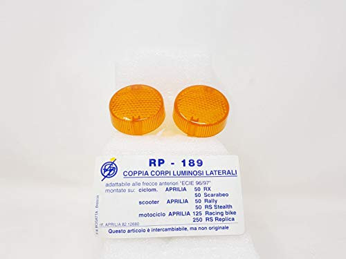 Bosatta COPPIA GEMMA FRECCE ANTERIORI compatibile per 50 SCARABEO/RALLY/RS RP189