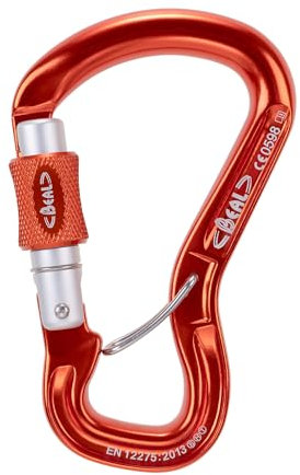 Beal Orient Express Orange - Unidirektionaler Verriegelungskarabiner, Größe One Size - Farbe Orange