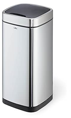 Durable Sensor Abfalleimer NO TOUCH, mit Inneneimer, 35 Liter, silber, 342323