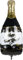 Heku - Folienballon Flaschenform *Happy New Year* 1,03 x 0,48 m