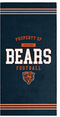 FOCO NFL Strandtuch Property of Chicago Bears Football