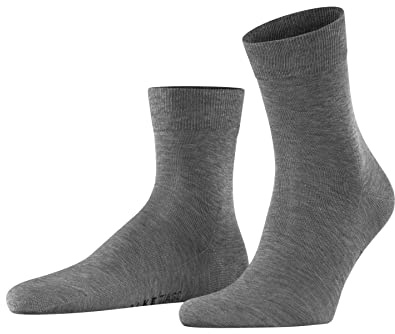 FALKE Herren Tiago Socken atmungsaktive nachhaltige biologische Fil d´Écosse Baumwolle leichter Glanz flache Naht für druckfreie Fußspitze fein einfarbig dünn Alltag 1 Paar