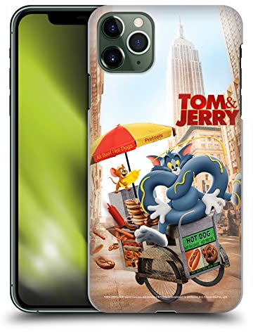 Head Case Designs Officially Licensed Tom And Jerry Movie (2021) Real World New Twist Graphics Hard Back Case Compatible With Apple iPhone 11 Pro Max