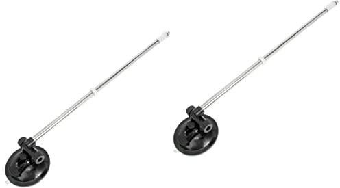 Garneck 2 Stücke Saugnapf Fahnenmast Halter Outdoor Fahnen Multifunktionale Auto Halter Outdoor Dekor Fahrzeuge Fenster Fahnenmast Halter Fenster Fahnenhalterung Fahnenhalterung Für Auto