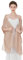 BEAUTELICATE Scialle Stola Donna Elegante Chiffon Coprispalle Sciarpa Estivo per Cerimonia Matrimonio Sposa Festa (Dusty Rose - Plus Size, Taglia unica)