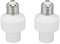Miskall Portalampada Smart Light 2PCS, Portalampada Smart Light, con Porta a Vite E27, Portalampada di Controllo, Portalampada a Vite Smart E27, 100V-250V
