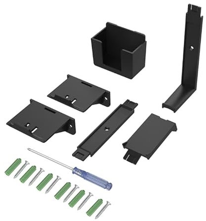 CHICHIYANG ABS Wandhalterung Controller Halterung mit Schrauben und Schraubendreher Set Ersatzteile für PS5/PS4/Xbox