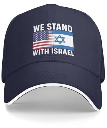 GQWJKSZ We Stands with Israel Cap Damen Baseballmütze Cool Cap