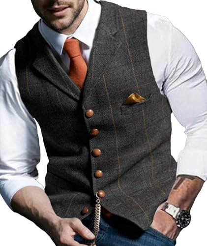 Lxitoler Herren-Weste Oktoberfest Herren Weste Oktoberfest Herren Weste Anzugswesten Für Männer Trachtengilet Herren Anzugweste Damen Oktoberfest Herren Outfit Weste Weste Geschenk Trachtenweste