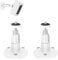 2 Pcs Adhesive Ring Camera Mount Wall Mount Without Drilling, Ring Wall Stick up Cam Outdoor Camera No Drill Mount 360° Adjustable Bracket for Smooth Surface/Wall