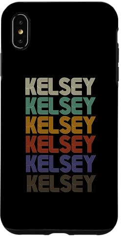 Coque pour iPhone XS Max Kelsey Stylet rétro vintage des années 90