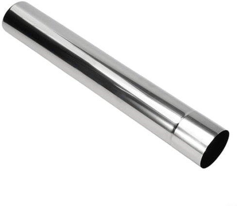 Aprilsunnyzone Rivestimento per canna fumaria in acciaio inox, utilizzato per apparecchiature di riscaldamento della canna fumaria, per applicazione in forno, pizza, camino, stufa (40 cm)