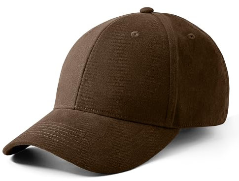 Artexia Baseball Cap Herren - Baumwolle Kappe Herren und Cap Damen - Basecap Herren Braun