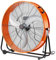 VEVOR Ventilador de Tambor Industrial de Alta Velocidad, Uso Comercial de Alta Resistencia, 3 Velocidades, 13000 CFM, con Inclinación Ajustable de 360° para Almacén, Taller, 880 x 340 x 940 mm, 220 W
