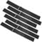 6 Pcs Elastic Bands for Wig, Adjustable Elastic Band for Wigs, Black Adjustable Elastics Wig Straps for Making Wigs Cap Accessories (1x12inch)