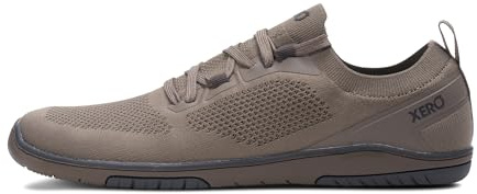 Xero Shoes Barefoot Shoes for Men | Nexus Knit Workout-Ready Fashion-Forward Men's Sneakers | Zero Drop, Wide Toe Box, Minimalistic, Morel., 8 UK