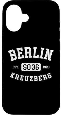 Berlin Kreuzberg SO 36 Vintage College Style Berlin Hülle für iPhone 16
