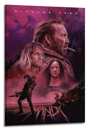 VBHEJRNE Filmposter Mandy, dekoratives Gemälde, Leinwand, Wandposter und Kunstdruck, modernes Familienschlafzimmer-Dekor-Poster, 40 x 60 cm